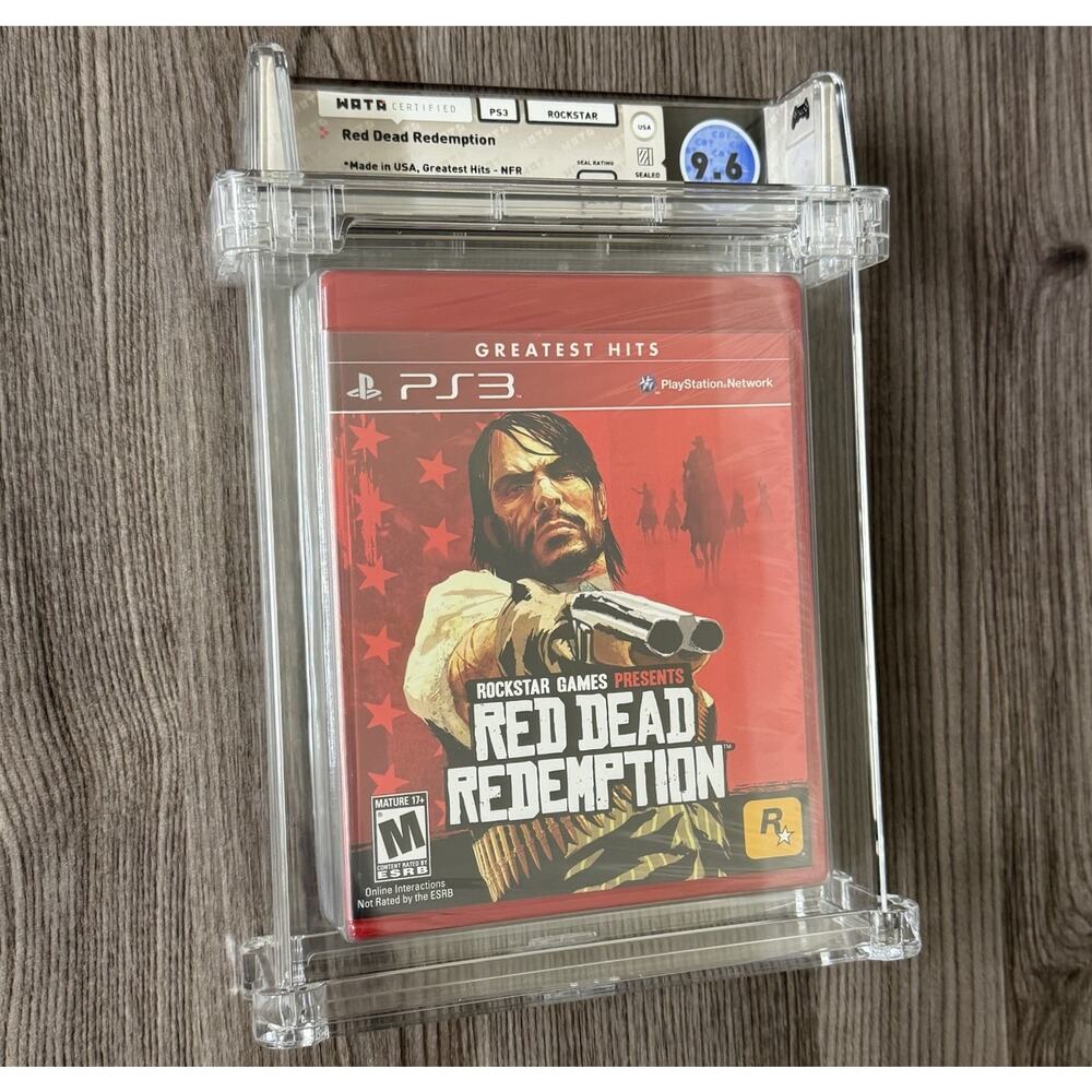 Red Dead Redemption Greatest Hits PlayStation 3 PS3 WATA 9.6 A++ Sealed